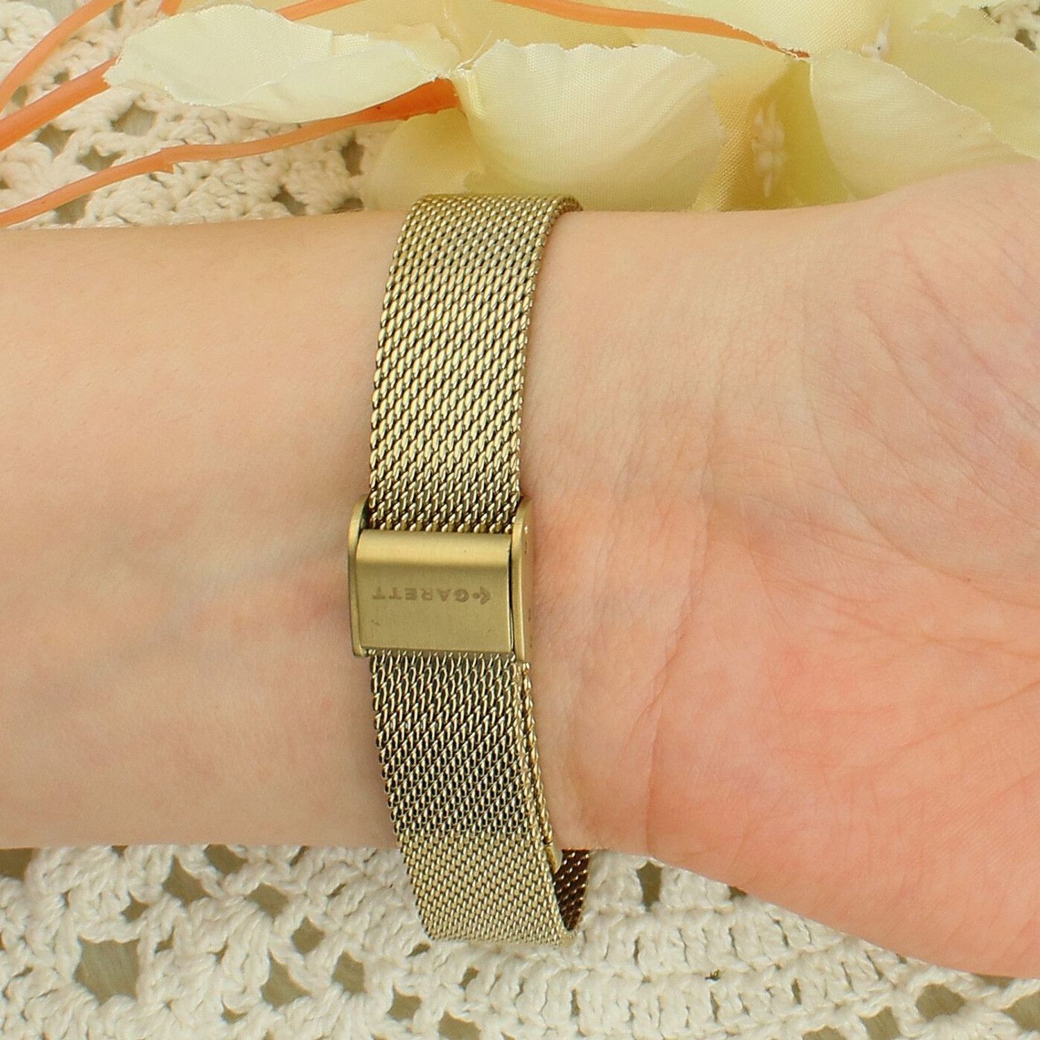 Zegarek Garett Stella złoty mesh.jpg